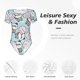 thumbnail image 4 of Balery Cute Panda Bear Body de cuello redondo de manga corta para mujer Tops de manga corta Tops básicos-X-Large, 4 of 7