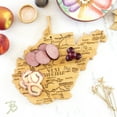 thumbnail image 4 of Totally Bamboo Destination West Virginia State Shaped Serving and Cutting Board, Includes Hang Tie for Wall Display, 4 of 4
