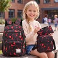 thumbnail image 5 of Unisex 900D Print 3 Piece Backpack Set Water-Resistant College Style Bookbag Back to School Backpack for Men Women, 5 of 5