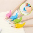 thumbnail image 2 of 10 pcs Dolphin Pencil Grip Writing Stand Correction Device Children Student School Supplies, 2 of 5