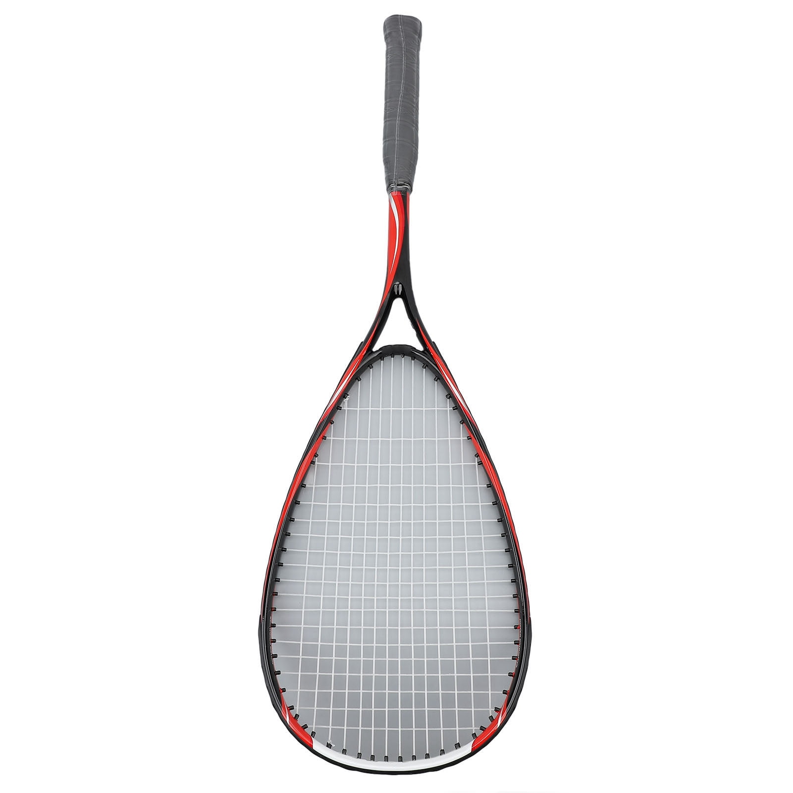 Riousery Training Squash Racket Carbon Lightweight Pro Beginner Racquet for Gym Park School Red / 28.7 inches / 73 cm