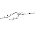 thumbnail image 1 of Magnaflow Performance Exhaust System Kit 15268 Performance Cat-Back System; Stainless Steel; With Muffler; 3 Inch To 2-1/2 Inch Pipe Diameter; Dual Exhaust With Dual Exit; Split Rear Exit, 1 of 3