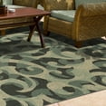 thumbnail image 6 of BNM Vintage Damask Indoor Outdoor Area Rug, 6' x 9', Blue, 6 of 6