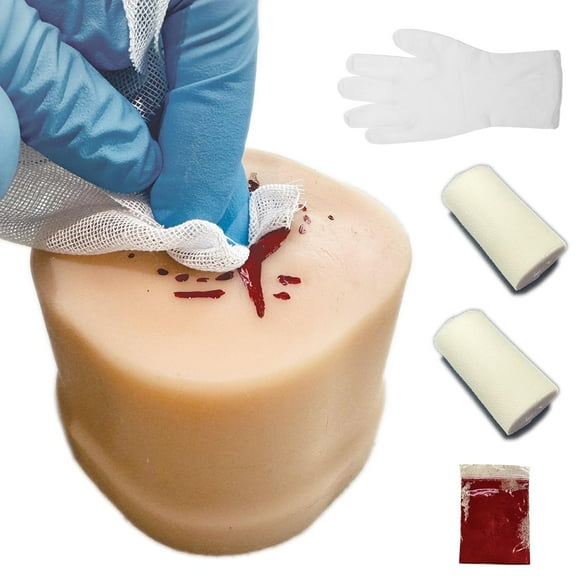 ãWound Tourniquet Bleed Stop Training KITã- Stop The Bleed Practice Kit - Blood Control Kit for Medical Education - 7 in 1 Wound Bleed Stop Kit