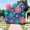 Macaron Color, variant on 5 Pcs 30'' 24'' Gaint White Tissue Paper Flowers Decoration Wonderland Large Hanging White Tissue Paper Pom Poms Decor for Wonderland boho Birthday Bachelorette Wedding Baby Shower Party Decor