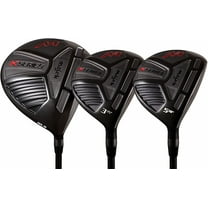 Senior Men's Majek K-Series High Launch 460cc 10.5 Driver and 3 5 Fairway Wood Set Golf Clubs, Right Handed Senior Flex with Premium Men's Arthritic Grip