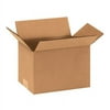 25 Pack 9x6x6 Kraft Corrugated Shipping Boxes - ECT-32 Brown - Durable Choice