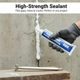 thumbnail image 3 of All Purpose Super-Bonding Structural Sealant, High Strength Silicone and Waterproof Adhesive 9900, 300g UV Resistant Construction Sealant for Driveway Marine Roof Bathroom Tile, 3 of 7