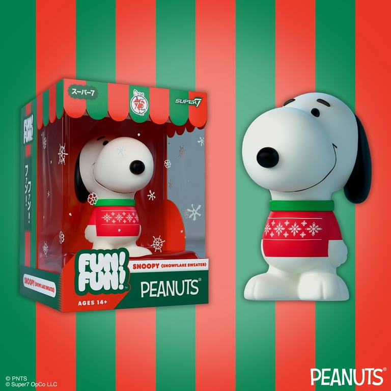 Peanuts FUN! FUN! - Snoopy (Snowflake Sweater) - Walmart.com