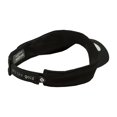 thumbnail image 2 of Phi Tee Golf Men's Hook and Loop Adjustable Golf Visor, Black, 2 of 3