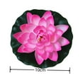 10X Fake Water Lily LotusLeaf Flowers Floating Pool Floating