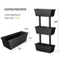 thumbnail image 2 of Gymax 3-Tier Raised Garden Bed Vertical Freestanding Flower Pot Stand Planter Boxes, 2 of 10