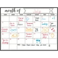 thumbnail image 6 of KCGYNP Magnetic Memo Board for Refrigerator,Erasable Weekly Planner Groceries List,Fitness Schedule Organizer 16.93x12.99 Inch, 6 of 8