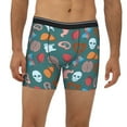 thumbnail image 2 of Easygdp cute Skull organ Men's Boxer Briefs Men’s Underwear Boxer Briefs for Men, 2 of 7