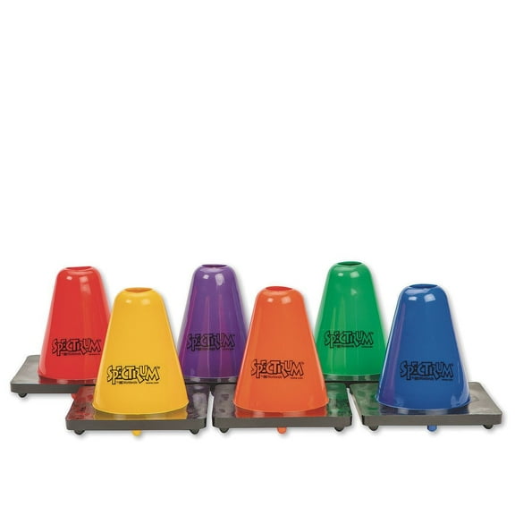 Spectrumâ„¢ Poly Cones, 6" (Set of 6)