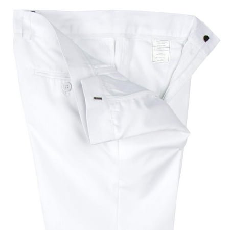 Spring Notion Pantalon Habillé à devant Plat pour Garçons 16 Blanc