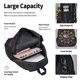 thumbnail image 4 of Easygdp Mardi Gras5 Mochila para Niños y Niñas con Set de Caja de Almuerzo y Estuche para Lápices 3 en 1, Mochila Escolar Estampada para Adolescentes, 4 of 7
