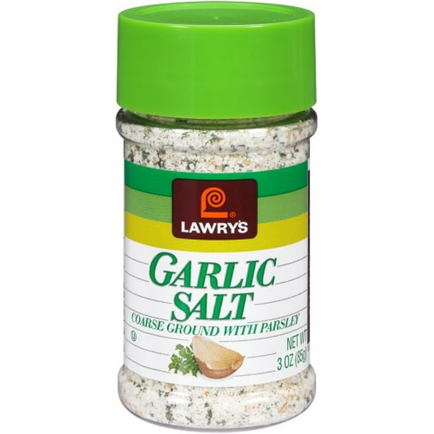Lawry's Coarse Ground Garlic Salt, with Parsley