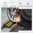 thumbnail image 4 of Ataucjin 48" Heavy-Duty Rubber Driveway Ramps, Low-Profile Threshold Ramps with Water Channels for Cars, Trucks & Wheelchairs, Garage Entry & Driveway Slope Solutions, 4 of 7