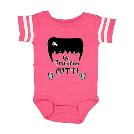 

Inktastic Halloween So Franken Cute Frankenstein Gift Baby Boy or Baby Girl Bodysuit