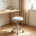 thumbnail image 2 of 1 Pack Stool Covers Round, 14-19 Inch Bar Stool Covers Washable Dustproof Slipcover Seat Cushion with Elastic No Sponge Pad for Bar Kitchen Living Room Decor, 2 of 6