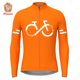 thumbnail image 4 of Maillot de ciclismo de manga larga de invierno, chaqueta de polar cálida para bicicleta, ropa para deportes al aire libre para hombre, ropa para ciclismo de montaña o de carretera, 4 of 5