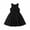 R301/Black, variant on Vividxx Girls Dress Elegant Black Sleeveless Girls Dress With Back Classic Daily Wear Formal 5-6 Years