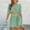 Green, variant on Tbopshirt Women's 2 Piece Outfits 2025 Women's Fashion 2 Piece Outfits Sleeveless Crop Top Shorts High Waist Set With Pockets Wide Leg Pants