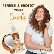 ETNIKER Curl Refresher Spray, Afro-textured, Curly & Wavy hair, Free from Silicones, Oils, Alcohol, Parabens 10.14 fl oz (300 ml)