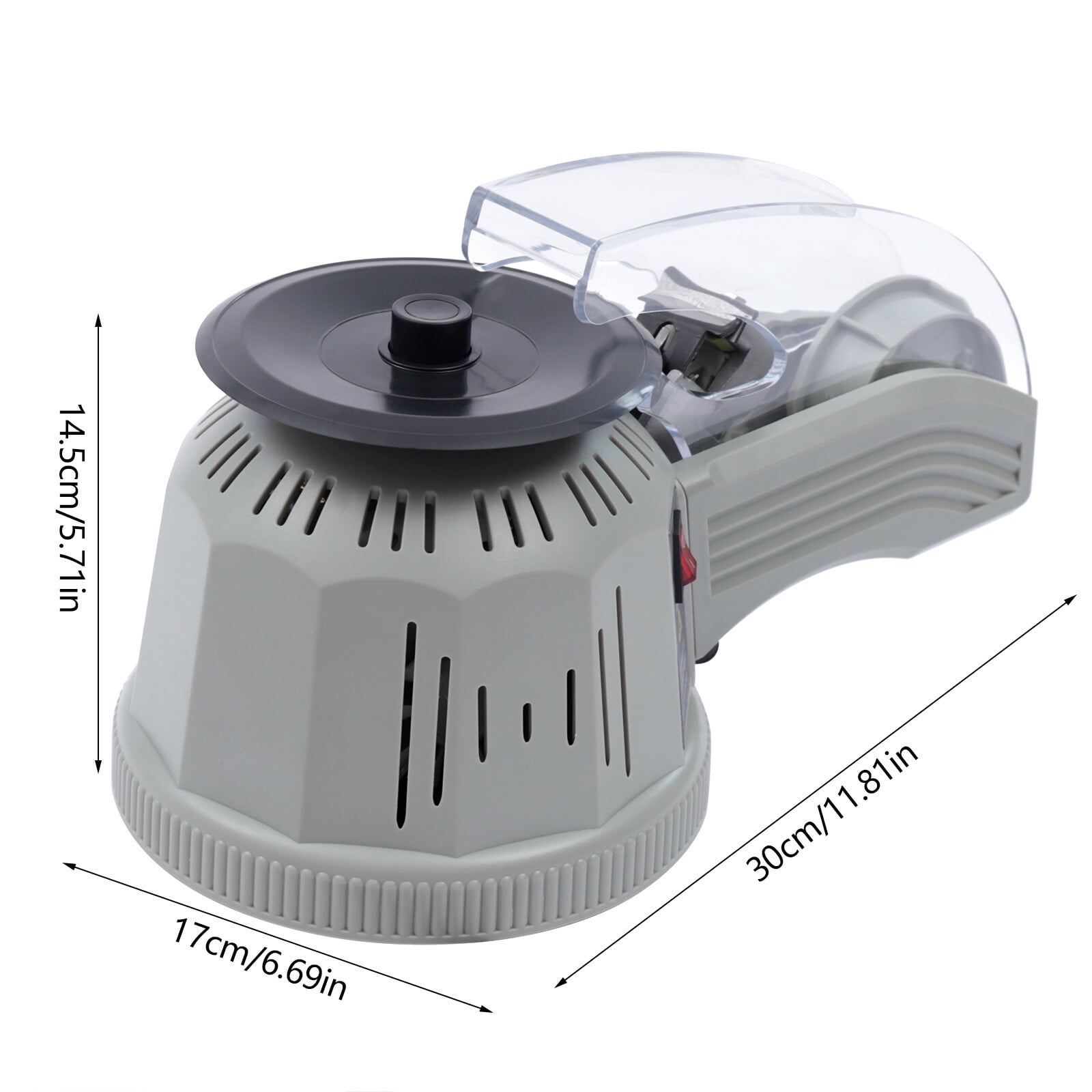 ZCUT-2 Automatic Tape Dispenser Electric Adhesive Tape Cutter Machine 110V 25W for Offices, Warehouses