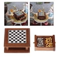 thumbnail image 2 of Tablero de Damas en Miniatura de 1:12, Juguetes Internacionales para , Regalos de Navidad Sunnimix Miniaturas de casa de muñecas, 2 of 8