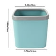 thumbnail image 3 of Giunmcul up to 50% Off Desktop Trash Can Living Room Debris Bucket Car Home Desk Restaurant Storage Barrel Trash Basket, 3 of 5