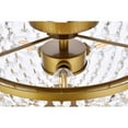 thumbnail image 6 of Cora 13 inch flush mount in brass, 6 of 9