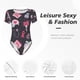 thumbnail image 4 of Fotbe Breast Cancer Awareness1 Body de Mujer con Cuello Redondo y Mangas Cortas, Sin Mangas Ajustado, Suave, Cómodo y Básico-Medium, 4 of 7