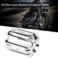 thumbnail image 4 of Oil Filter Cover Chrome Engine Oil Filter Cap Cool Style High Strength for Motorcycle ANGGREK Otros, 4 of 8