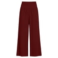 thumbnail image 6 of Jovrlynd Yoga Pants Women Wide Leg High Waisted Soft Stretch Workout Pants with Pockets Full Length Lounge Pants, S-3XL, 6 of 9
