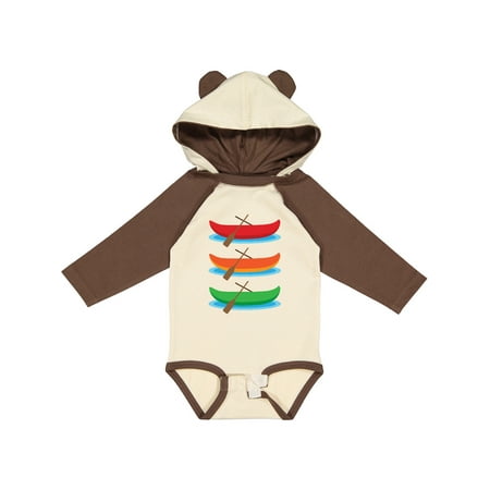 

Inktastic Canoe Boating Canoeing Gift Baby Boy or Baby Girl Long Sleeve Bodysuit