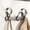 Gray-3 hooks, variant on Qczoyp 3 Dual Suction Cup Hooks Bar, Bathroom, Kitchen, Home, Glass, Mirror, Tile. Reusable, ABS+Aluminium, Waterproof, Rustproof, No Drill. Hang Towel, Robe, Loofah, Sponge, Coat (Gray, 3 Hooks)