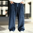 thumbnail image 2 of Rggeeun Mens Casual Pants Corduroy Casual Trousers Classic Relaxed Straight Leg Pants Soft Ribbed Fabric For Everyday Wear Durable Versatile Bottoms For Business Leisure Outings Comfortable, 2 of 9