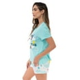 thumbnail image 3 of Just Love 100% Cotton Womens Sleepwear Pajama Set  Breathable, Natural Comfort (Blue - Napping, Small), 3 of 3