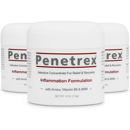 UPC 867299000032 product image for Penetrex Pain Relief Cream, 4 Oz (Pack of 3) :: Patented Breakthrough for Arthri | upcitemdb.com