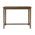 thumbnail image 2 of Linon Cessford Counter Height Pub Table, 36" Tall, Rustic Brown, 2 of 13