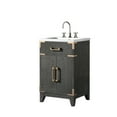 thumbnail image 2 of Laurel 20 in W x 18 in D Black Oak Single Bath Vanity, Acrylic Top, and Faucet Set, 2 of 5