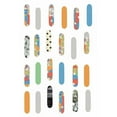 thumbnail image 3 of Ogren, Sarah 11x14 Black Modern Framed Museum Art Print Titled - All the Skateboards, 3 of 5