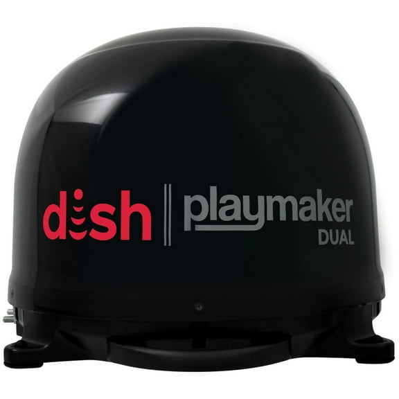 Winegard Dish Playmaker Dual Portable Satellite RV TV Antenna without Receiver