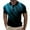 Sky Blue, variant on Rrunsv Plaid Polo Shirts for Men Men's Short Sleeve Polo Shirts Casual Slim Fit Zipper Plaid Polo T Shirts White,S