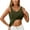 Army Green, variant on HOCIRET Tank Tops with Built in Bra for Women Adjustable Spaghetti Strap Cami Sleeveless Summer Tops White 3XL