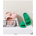 thumbnail image 2 of Nvzi-a Slippers for Women and Men Non Slip Quick Drying Shower Slides Bathroom Sandals ，Ultra Cushion ，Thick Sole（Size：38-39，Yellow）, 2 of 2