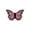 Pink, variant on Butterfly Shaped Area Rug for Living Room, Bedroom, Bathroom, Entryway, Soft Low Profile Mat, More Hygienic, Easy to Clean, Anti-slip Heavy Rubber Mat, Home Decor, 40 x 27.5 inch(Light Blue)