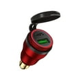 thumbnail image 1 of for BMW Ducati Motorcycle QC3.0 USB Charger for Hella / DIN Male, 1 of 8